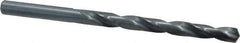 Chicago-Latrobe - Letter F 135° High Speed Steel Jobber Drill - Oxide Finish, Right Hand Cut, Spiral Flute, Straight Shank, 4-1/8" OAL, Split Point - Eagle Tool & Supply