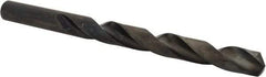 Chicago-Latrobe - Letter W 135° High Speed Steel Jobber Drill - Oxide Finish, Right Hand Cut, Spiral Flute, Straight Shank, 5-1/8" OAL, Split Point - Eagle Tool & Supply