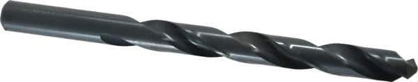 Chicago-Latrobe - Letter X 135° High Speed Steel Jobber Drill - Oxide Finish, Right Hand Cut, Spiral Flute, Straight Shank, 5-1/8" OAL, Split Point - Eagle Tool & Supply