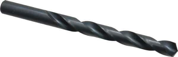 Chicago-Latrobe - Letter Z 135° High Speed Steel Jobber Drill - Oxide Finish, Right Hand Cut, Spiral Flute, Straight Shank, 5-1/4" OAL, Split Point - Eagle Tool & Supply