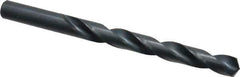 Chicago-Latrobe - Letter Z 135° High Speed Steel Jobber Drill - Oxide Finish, Right Hand Cut, Spiral Flute, Straight Shank, 5-1/4" OAL, Split Point - Eagle Tool & Supply