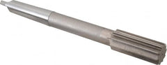 Interstate - 1-7/32" High Speed Steel 10 Flute Chucking Reamer - Eagle Tool & Supply