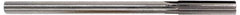 Alvord Polk - 1-3/16" Cobalt 10 Flute Chucking Reamer - Straight Flute, 1" Straight Shank, 2-7/8" Flute Length, 11" OAL - Eagle Tool & Supply