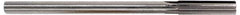 Alvord Polk - 1-1/8" Cobalt 10 Flute Chucking Reamer - Straight Flute, 7/8" Straight Shank, 2-7/8" Flute Length, 11" OAL - Eagle Tool & Supply