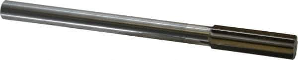 Interstate - 20mm High Speed Steel Chucking Reamer - Straight Flute, Straight Shank, 2-1/2" Flute Length, 9-1/2" OAL - Eagle Tool & Supply
