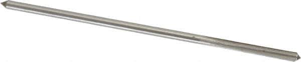 Interstate - 3.5mm High Speed Steel Chucking Reamer - Straight Flute, Straight Shank, 1" Flute Length, 4" OAL - Eagle Tool & Supply