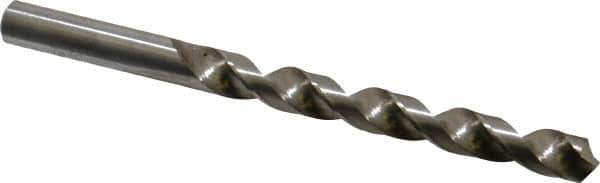 Chicago-Latrobe - 11/32" 118° High Speed Steel Jobber Drill - Bright Finish, Right Hand Cut, Spiral Flute, Straight Shank, 4-3/4" OAL, Standard Point - Eagle Tool & Supply