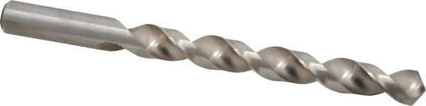 Chicago-Latrobe - 1/2" 118° High Speed Steel Jobber Drill - Bright Finish, Right Hand Cut, Spiral Flute, Straight Shank, 6" OAL, Standard Point - Eagle Tool & Supply