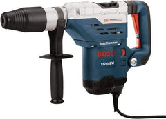 Bosch - 120 Volt 1-5/8" Keyless Chuck Electric Rotary Hammer - 0 to 3,600 BPM, 0 to 1,700 & 0 to 2,900 RPM - Eagle Tool & Supply