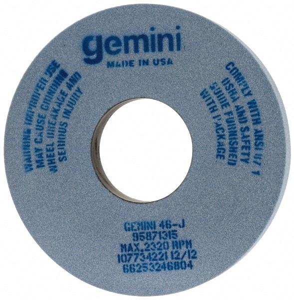Norton - 14" Diam x 5" Hole x 1-1/2" Thick, J Hardness, 46 Grit Surface Grinding Wheel - Aluminum Oxide, Type 1, Coarse Grade, 2,320 Max RPM, No Recess - Eagle Tool & Supply