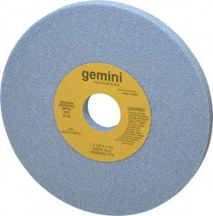 Norton - 7" Diam x 1-1/4" Hole x 1/2" Thick, K Hardness, 46 Grit Surface Grinding Wheel - Aluminum Oxide, Type 1, Coarse Grade, 3,600 Max RPM, No Recess - Eagle Tool & Supply