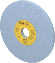 Norton - 8" Diam x 1-1/4" Hole x 1/2" Thick, H Hardness, 46 Grit Surface Grinding Wheel - Aluminum Oxide, Type 1, Coarse Grade, 3,600 Max RPM, No Recess - Eagle Tool & Supply