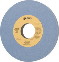 Norton - 12" Diam x 3" Hole x 1" Thick, K Hardness, 60 Grit Surface Grinding Wheel - Aluminum Oxide, Type 1, Medium Grade, 2,705 Max RPM, No Recess - Eagle Tool & Supply