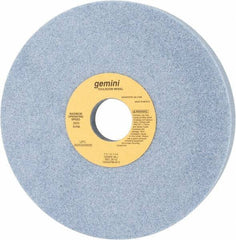 Norton - 7" Diam x 1-1/4" Hole x 1" Thick, J Hardness, 46 Grit Surface Grinding Wheel - Aluminum Oxide, Type 5, Coarse Grade, 3,600 Max RPM, One-Side Recess - Eagle Tool & Supply