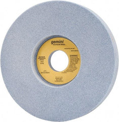Norton - 7" Diam x 1-1/4" Hole x 1" Thick, K Hardness, 60 Grit Surface Grinding Wheel - Aluminum Oxide, Type 5, Medium Grade, 3,600 Max RPM, One-Side Recess - Eagle Tool & Supply