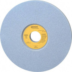 Norton - 8" Diam x 1-1/4" Hole x 3/4" Thick, J Hardness, 46 Grit Surface Grinding Wheel - Aluminum Oxide, Type 5, Coarse Grade, 3,600 Max RPM, One-Side Recess - Eagle Tool & Supply