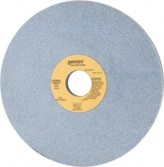 Norton - 8" Diam x 1-1/4" Hole x 1" Thick, J Hardness, 60 Grit Surface Grinding Wheel - Aluminum Oxide, Type 5, Medium Grade, 3,600 Max RPM, One-Side Recess - Eagle Tool & Supply