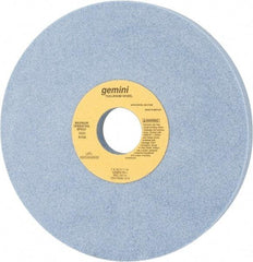 Norton - 7" Diam x 1-1/4" Hole x 3/4" Thick, J Hardness, 60 Grit Surface Grinding Wheel - Aluminum Oxide, Type 5, Medium Grade, 3,600 Max RPM, One-Side Recess - Eagle Tool & Supply