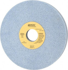 Norton - 7" Diam x 1-1/4" Hole x 1" Thick, H Hardness, 46 Grit Surface Grinding Wheel - Aluminum Oxide, Type 5, Coarse Grade, 3,600 Max RPM, One-Side Recess - Eagle Tool & Supply