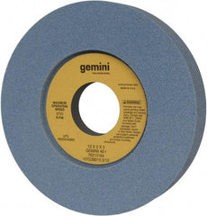 Norton - 12" Diam x 3" Hole x 2" Thick, I Hardness, 46 Grit Surface Grinding Wheel - Aluminum Oxide, Type 7, Coarse Grade, 2,705 Max RPM, Two-Side Recess - Eagle Tool & Supply