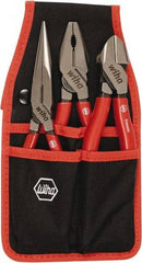 Wiha - 3 Piece Cutting Plier Set - Comes in Clamshell - Eagle Tool & Supply