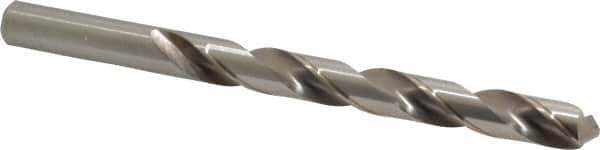 Chicago-Latrobe - Letter X 118° High Speed Steel Jobber Drill - Bright Finish, Right Hand Cut, Spiral Flute, Straight Shank, 5-1/8" OAL, Standard Point - Eagle Tool & Supply