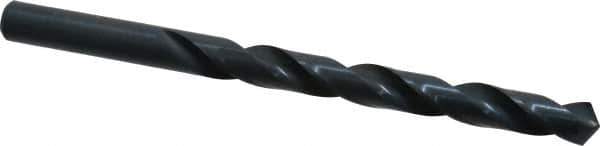 Chicago-Latrobe - 21/64" 118° High Speed Steel Jobber Drill - Oxide Finish, Right Hand Cut, Spiral Flute, Straight Shank, 4-5/8" OAL, Standard Point - Eagle Tool & Supply