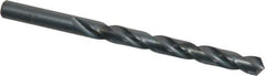 Chicago-Latrobe - Letter Q 118° High Speed Steel Jobber Drill - Oxide Finish, Right Hand Cut, Spiral Flute, Straight Shank, 4-3/4" OAL, Standard Point - Eagle Tool & Supply