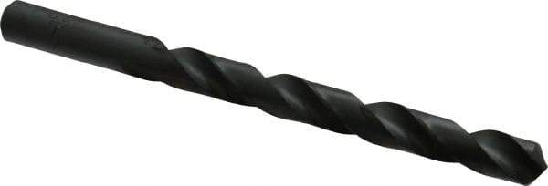 Chicago-Latrobe - Letter Y 118° High Speed Steel Jobber Drill - Oxide Finish, Right Hand Cut, Spiral Flute, Straight Shank, 5-1/4" OAL, Standard Point - Eagle Tool & Supply