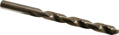 Chicago-Latrobe - 0.386" 135° Cobalt Jobber Drill - Oxide/Gold Finish, Right Hand Cut, Spiral Flute, Straight Shank, 5-1/8" OAL, Split Point - Eagle Tool & Supply