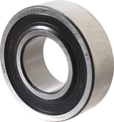 SKF - 30mm Bore Diam, 62mm OD, Double Seal Self Aligning Radial Ball Bearing - 20mm Wide, 2 Rows, Round Bore, 1,510 Lb Static Capacity, 5,350 Lb Dynamic Capacity - Eagle Tool & Supply