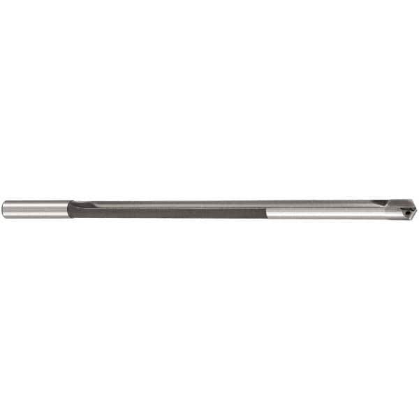 CJT - 27/32", 125° Point, Carbide-Tipped Straight Flute Drill Bit - Eagle Tool & Supply
