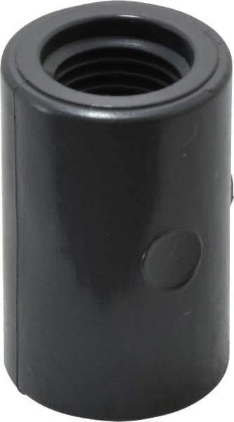 Value Collection - 1/4" PVC Plastic Pipe Coupling - Schedule 80, FIPT x FIPT End Connections - Eagle Tool & Supply