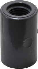 Value Collection - 1/4" PVC Plastic Pipe Coupling - Schedule 80, FIPT x FIPT End Connections - Eagle Tool & Supply