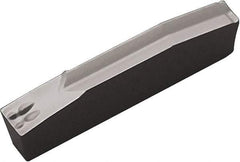 Kyocera - 6GMN Grade KPD010, 6mm Cutting Width Polycrystalline Diamond (PCD) Grooving Insert - Neutral, 0.8mm Corner Radius - Eagle Tool & Supply