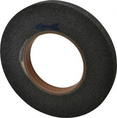 Brite Star - 10" Diam, 1" Face Width, 5" Center Hole, Fine Grade, Silicon Carbide Deburring Wheel - Convolute, Medium Density 7 Grade, 3,600 RPM - Eagle Tool & Supply