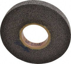 Brite Star - 8" Diam, 1" Face Width, 3" Center Hole, Medium Grade, Aluminum Oxide Deburring Wheel - Convolute, Hard Density 8 Grade, 3,400 RPM - Eagle Tool & Supply
