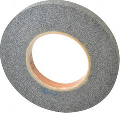 Brite Star - 10" Diam, 1" Face Width, 5" Center Hole, Fine Grade, Silicon Carbide Deburring Wheel - Convolute, Extra Hard Density 9 Grade, 2,500 RPM - Eagle Tool & Supply