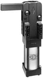 De-Sta-Co - 3,000 Lb Inner Hold Capacity, Vert Mount, Air Power Hold-Down Toggle Clamp - 3/8 NPT Port, 90° Bar Opening, 287.27mm Height Under Bar - Eagle Tool & Supply