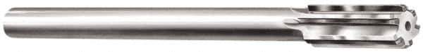 Made in USA - 11/32" Carbide-Tipped 4 Flute Chucking Reamer - Straight Flute, 0.2792" Straight Shank, 1-1/2" Flute Length, 6" OAL - Eagle Tool & Supply