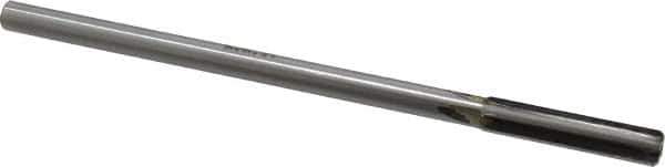 Made in USA - 5/16" Carbide-Tipped 4 Flute Chucking Reamer - Straight Flute, 0.2792" Straight Shank, 1-1/2" Flute Length, 6" OAL - Eagle Tool & Supply