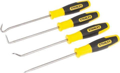 Stanley - 4 Piece Hook & Probe Set - Steel - Eagle Tool & Supply