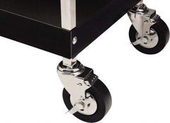 Sunex Tools - 16" Wide x 40" High x 27" Deep, 5 Drawer Tool Cart - 500 Lb Capacity, 16 Gauge Steel, Black - Eagle Tool & Supply