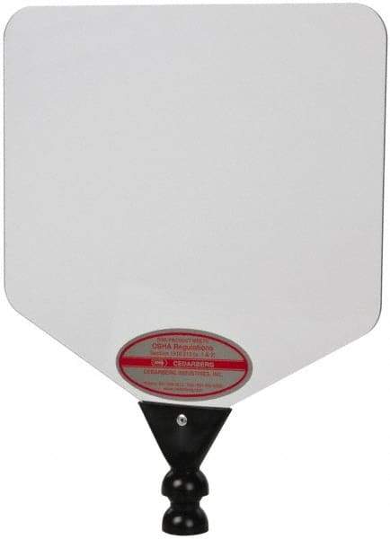 Cedarberg - 9 Inch Long x 9 Inch Wide Polycarbonate Replacement Shield - For Use With Opti Shield 8550-420 - Eagle Tool & Supply
