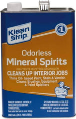 Klean-Strip - 1 Gal Mineral Spirits - 815 gL VOC Content, Comes in Metal Can - Eagle Tool & Supply