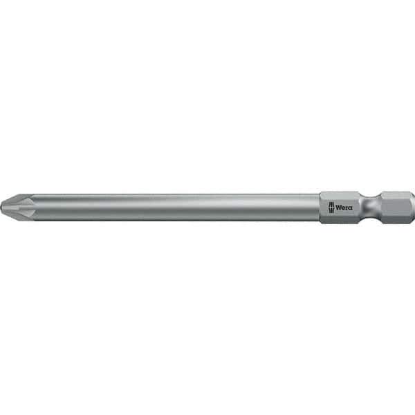 Wera - #1 Pozidriv Screwdriver Bit - 5" OAL - Eagle Tool & Supply