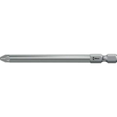 Wera - #1 Pozidriv Screwdriver Bit - 5" OAL - Eagle Tool & Supply