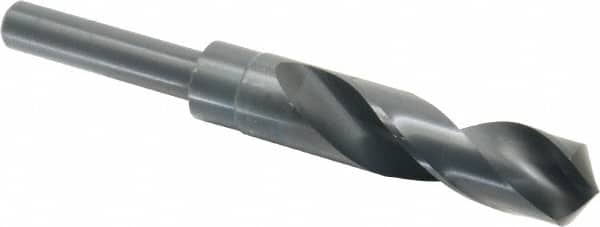 Chicago-Latrobe - 53/64" Drill, 118° Point, High Speed Steel Silver Deming & Reduced Shank Drill Bit - Eagle Tool & Supply