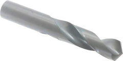 Chicago-Latrobe - 51/64" 118° Spiral Flute High Speed Steel Screw Machine Drill Bit - Oxide Finish, Right Hand Cut, 3-3/8" Flute Length, 5-1/4" OAL, Standard Point, Straight Shank - Eagle Tool & Supply