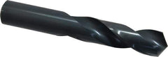 Chicago-Latrobe - 13/16" 118° Spiral Flute High Speed Steel Screw Machine Drill Bit - Oxide Finish, Right Hand Cut, 3-3/8" Flute Length, 5-1/4" OAL, Standard Point, Straight Shank - Eagle Tool & Supply